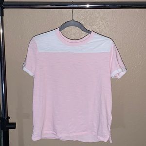 pink old navy boyfriend tee